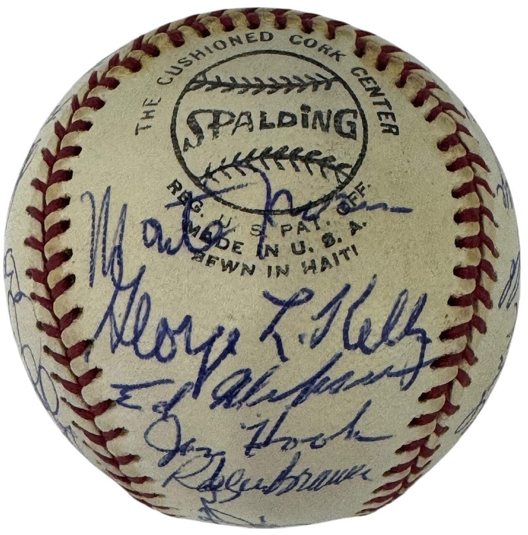 Baseball Old Timers Autographed Official National League - 2