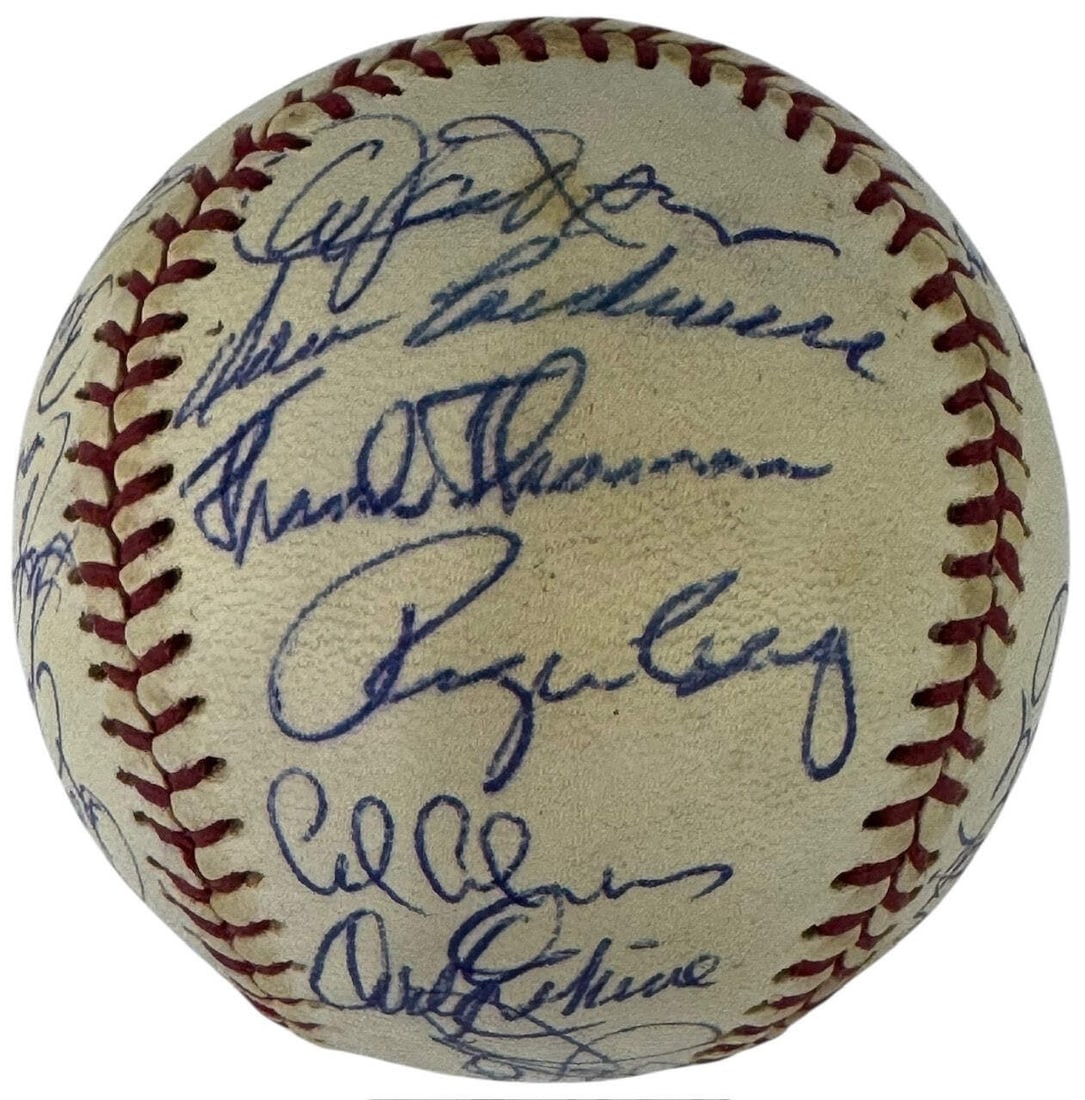 Baseball Old Timers Autographed Official National League - 3