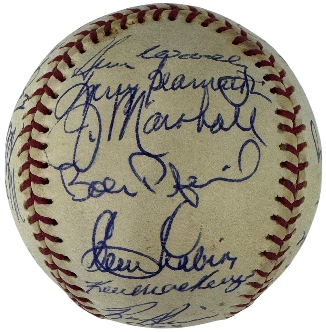 Baseball Old Timers Autographed Official National League - 4