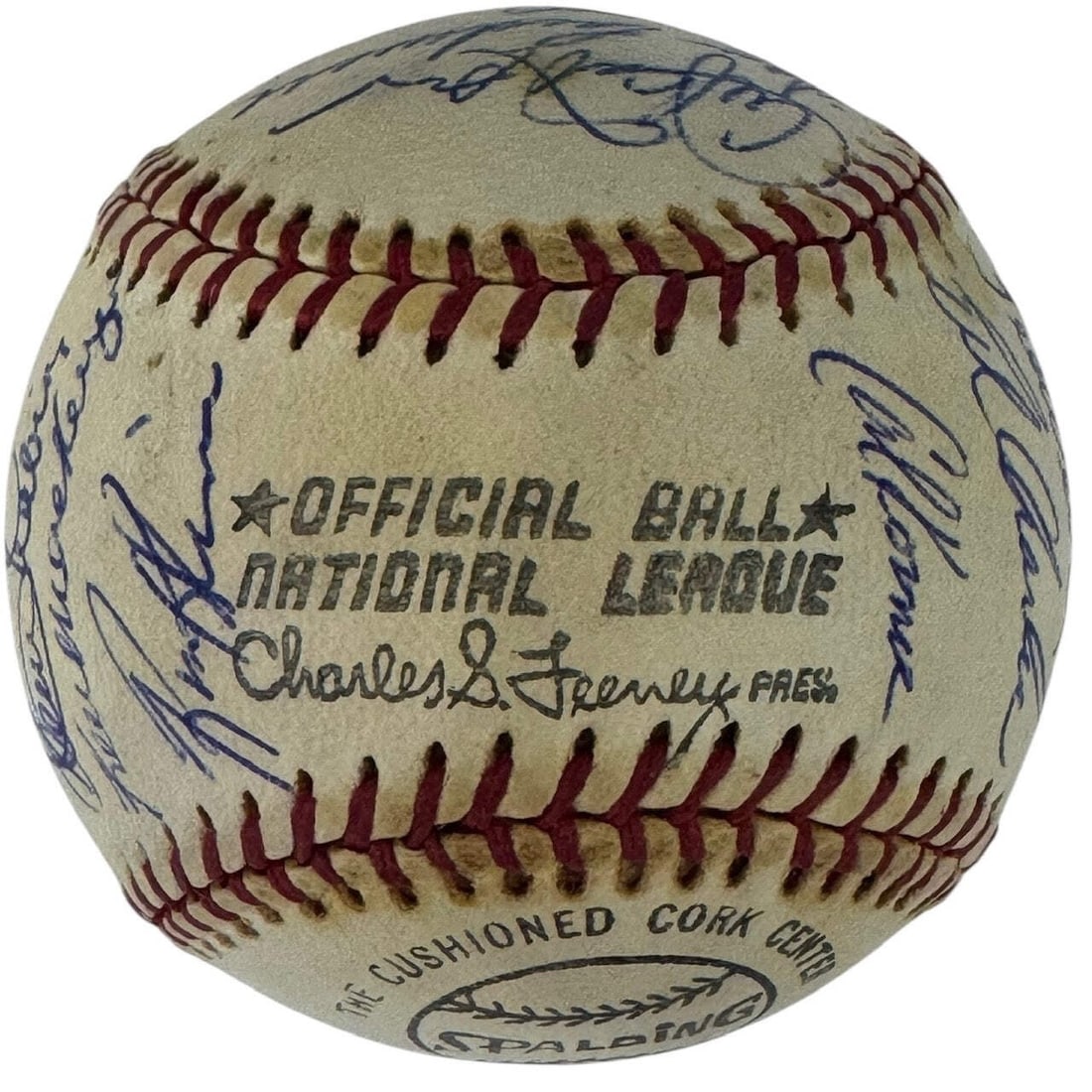 Baseball Old Timers Autographed Official National League - 6