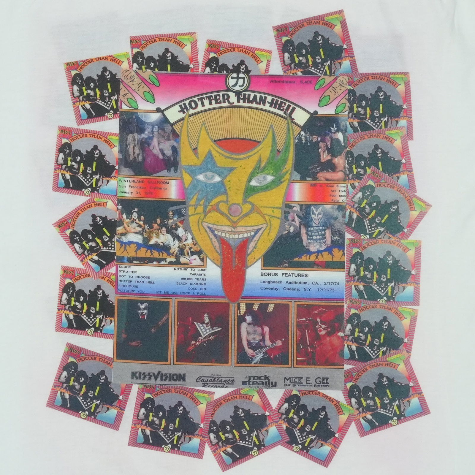 Shirt 1980s Kiss - 5