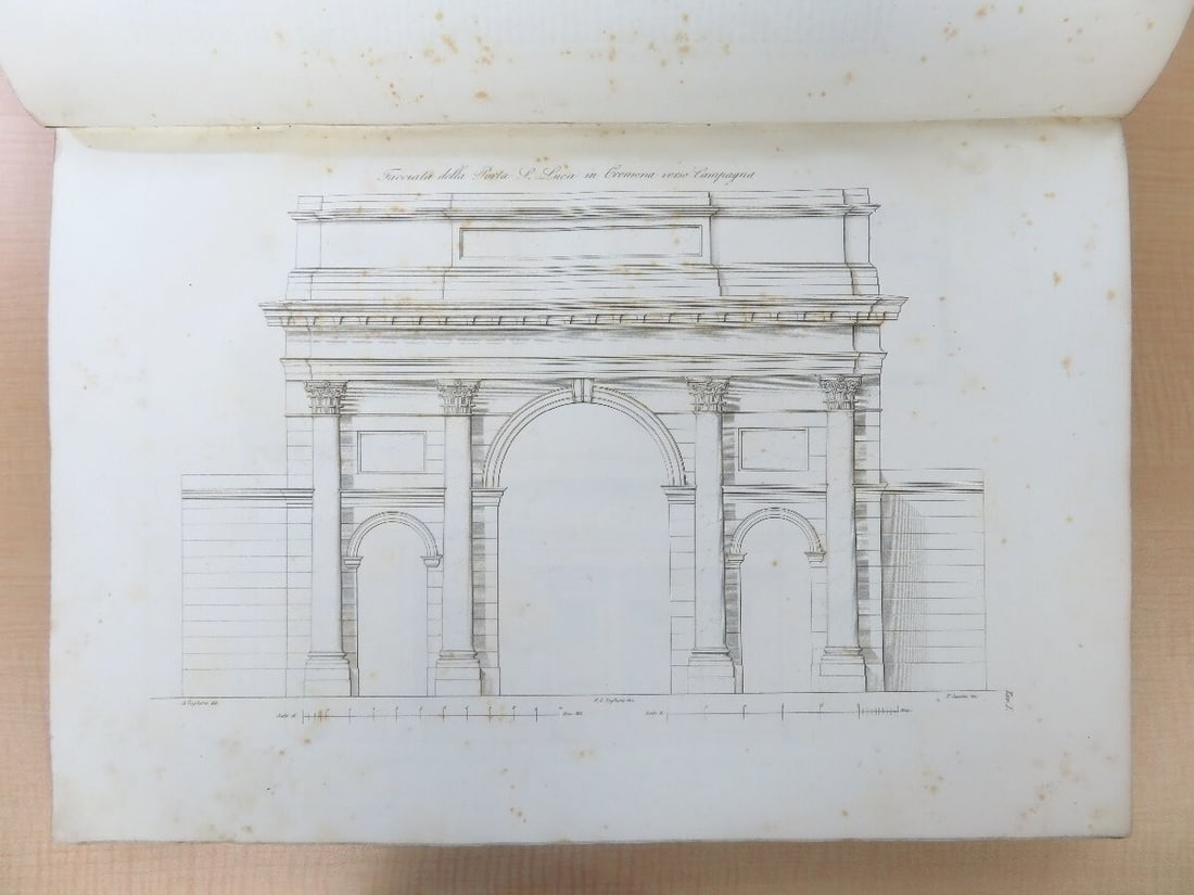 disegni A collection of architectural works Luigi Voghera 1842 Raccolta dei - 6