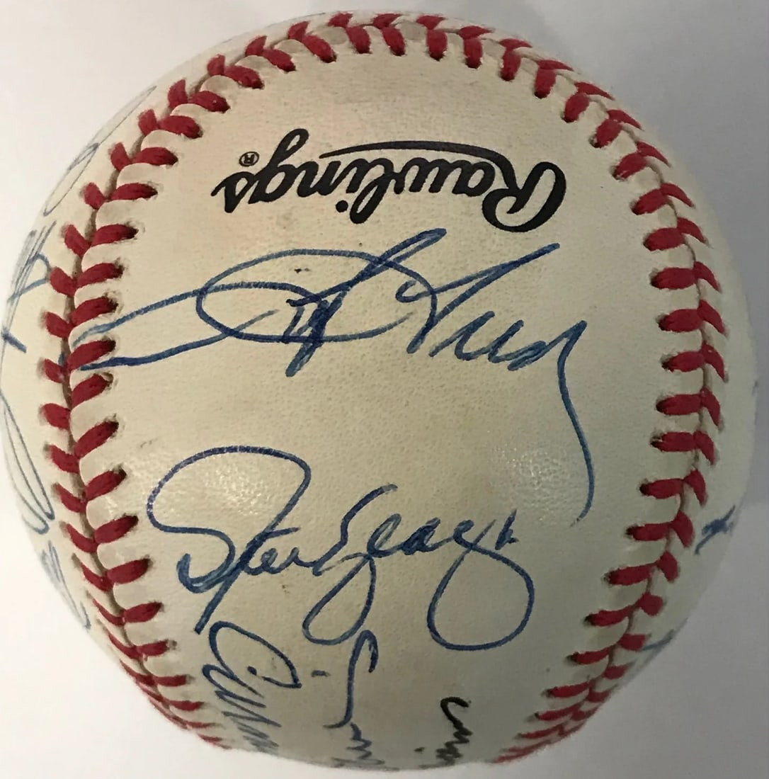 Baseball Old Timers & Women of Baseball Autographed Official - 2