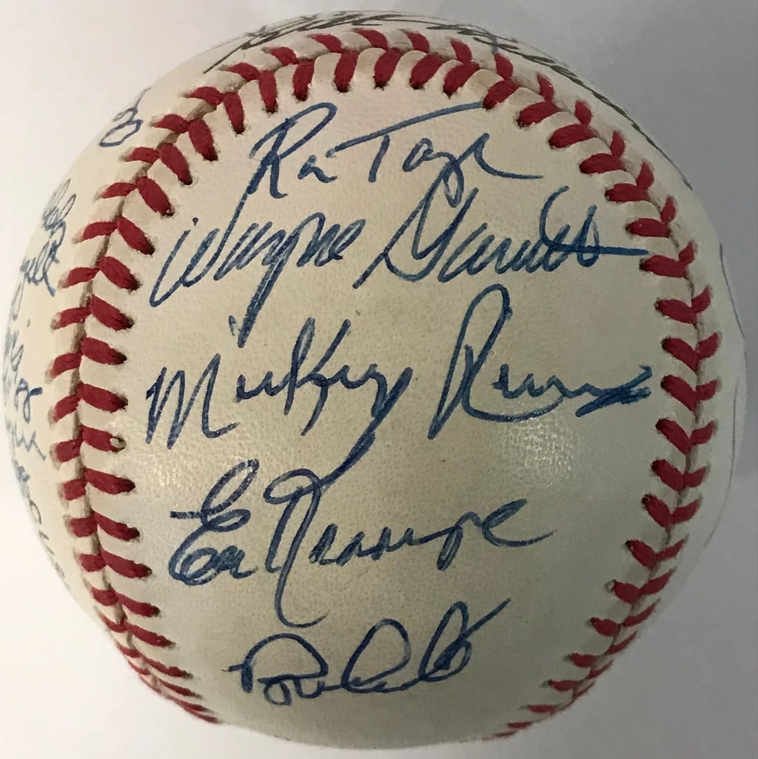 Baseball Old Timers & Women of Baseball Autographed Official - 4