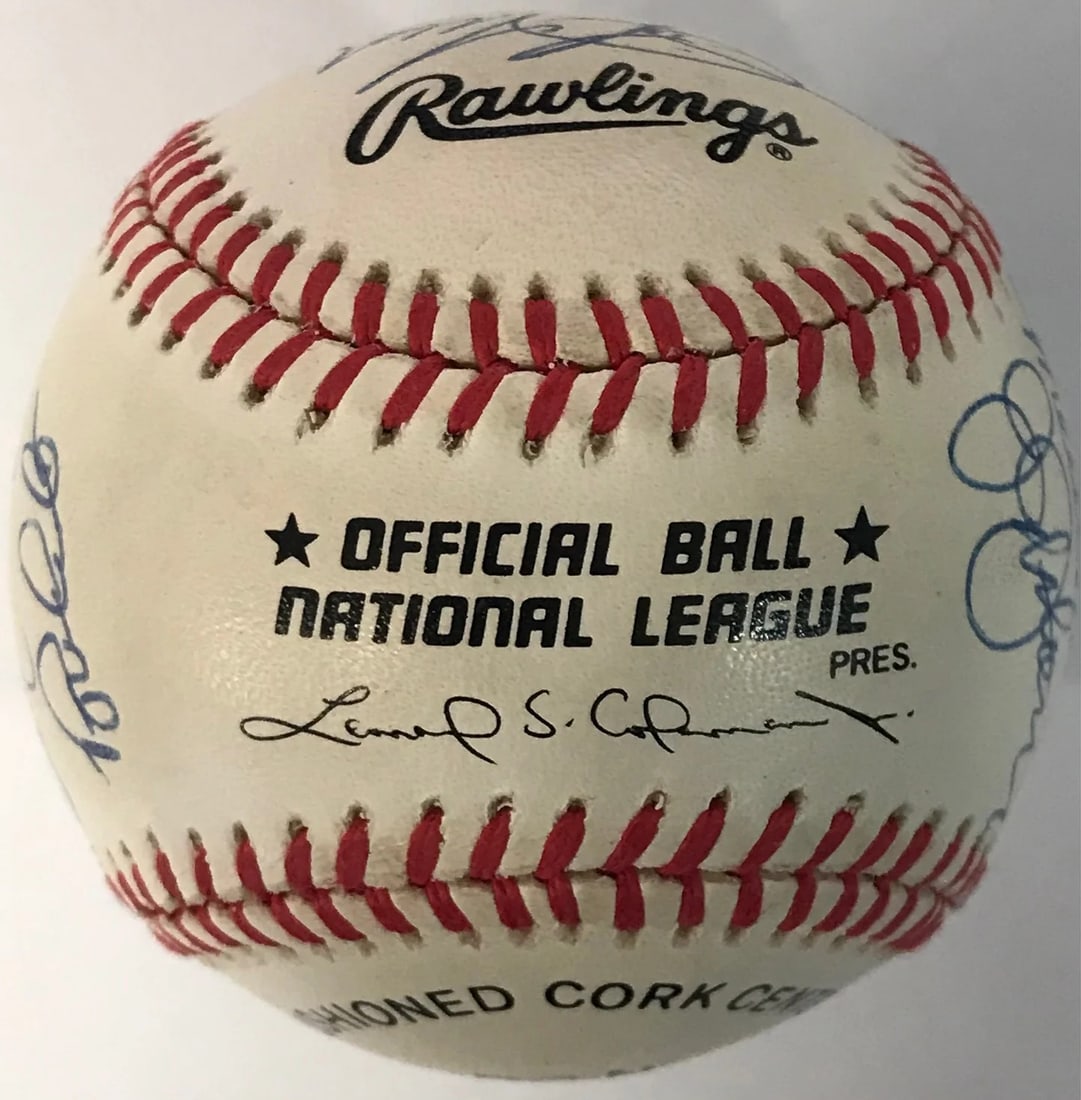 Baseball Old Timers & Women of Baseball Autographed Official - 6