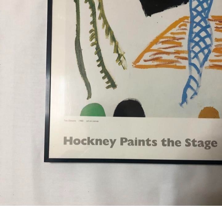 Poster 1985David Hockney PAINTS THE STAGE - 2