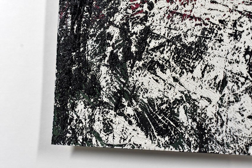 2015 Steven Cox (Scottish) Original Paintings Oil on Paper Unique Work Abstract - 10