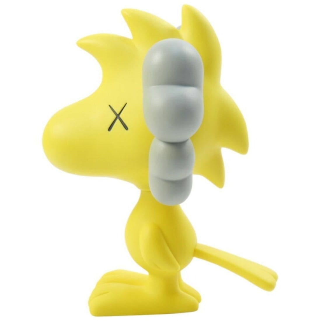 Unused] KAWS MEDICOM TOY WOODSTOCK Figure Yellow Free [New/ - 2