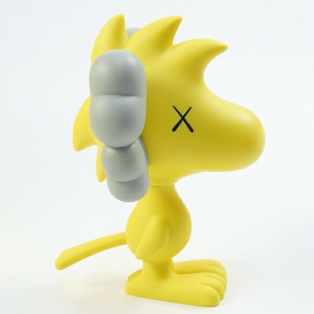 Unused] KAWS MEDICOM TOY WOODSTOCK Figure Yellow Free [New/ - 3