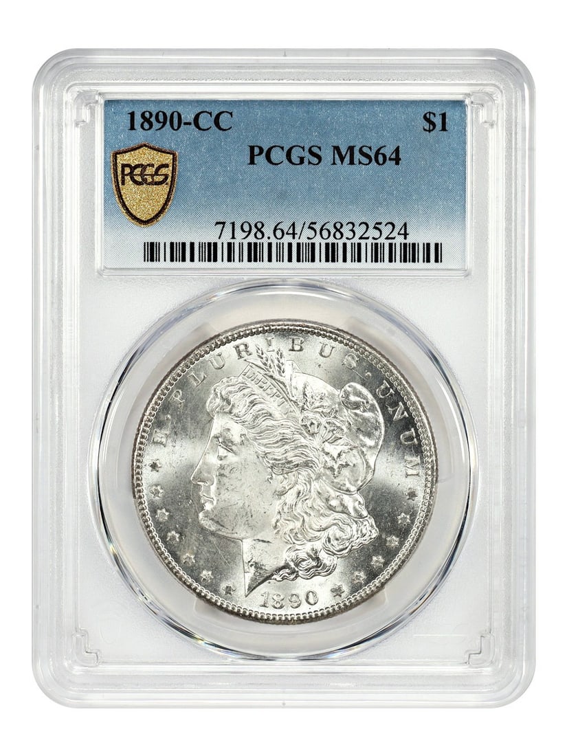 Popular, Scarce Carson City Morgan - 1890-CC $1 PCGS MS64 - Morgan Dollar: Popular, Scarce Carson City Morgan - 1890-CC $1 PCGS MS64 - Morgan Dollar This listing features Popular, Scarce Carson City Morgan - 1890-CC $1 PCGS MS64 - Morgan Dollar. Item specifics are provided