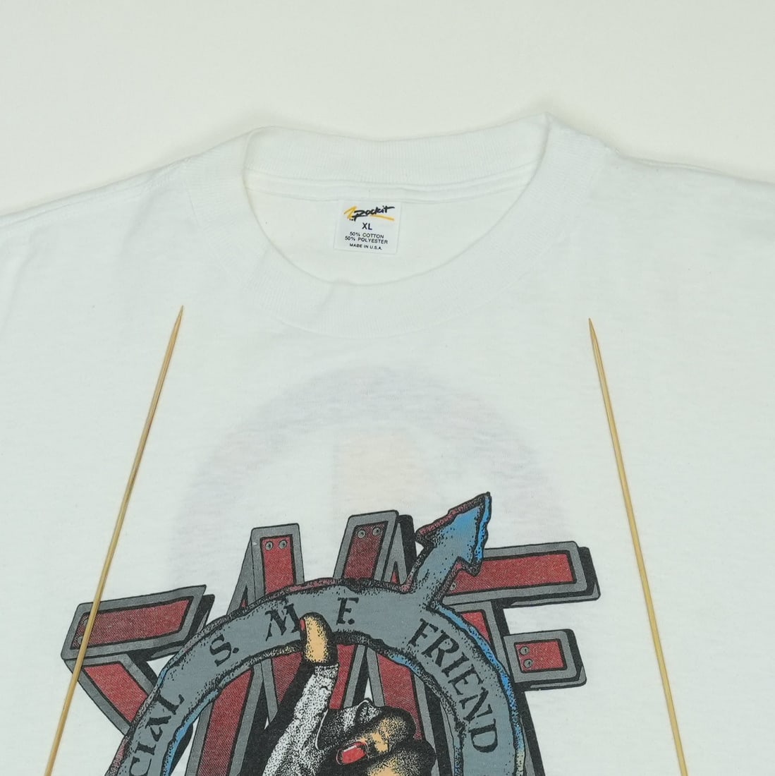 Shirt 1980s Twisted Sister Sick Mother Fucking Friends - 4