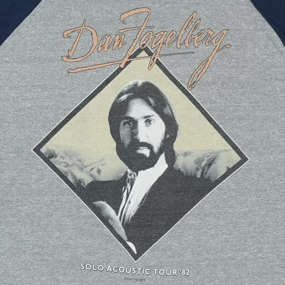Shirt 1982 Dan Fogelberg Acoustic Tour Jersey - 3