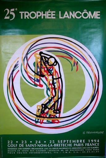 Fromanger 25 Th Lancome Cup Golf Poster Saint Nom De La Breteche By (1 of 1)