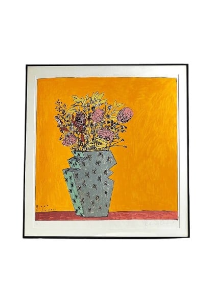 250 Ken Done Bush Flowers Framed Lithograph Pencil Signed 230/ (1 of 8)