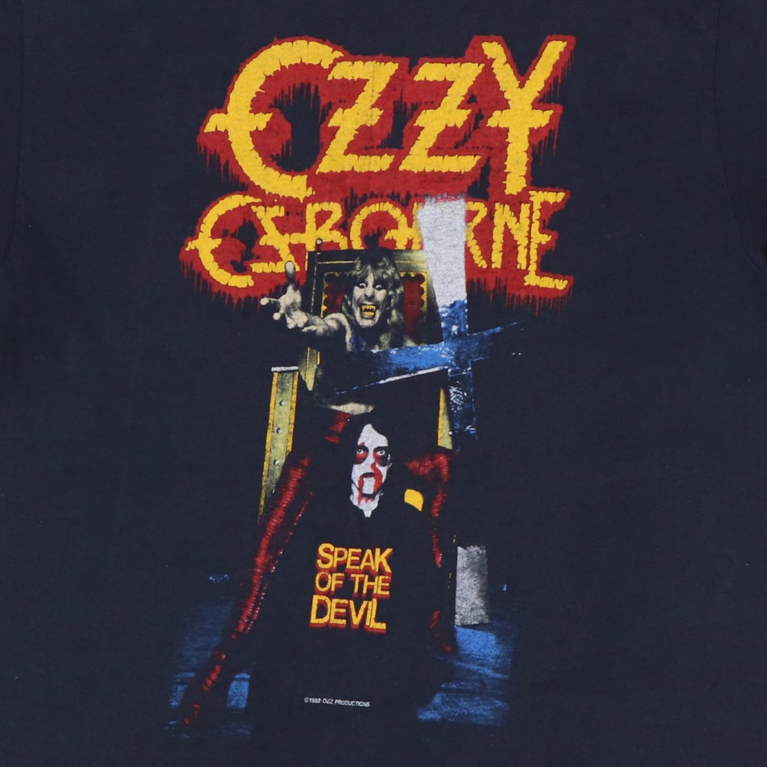 Shirt 1982 Ozzy Osbourne Speak Of The Devil - 3