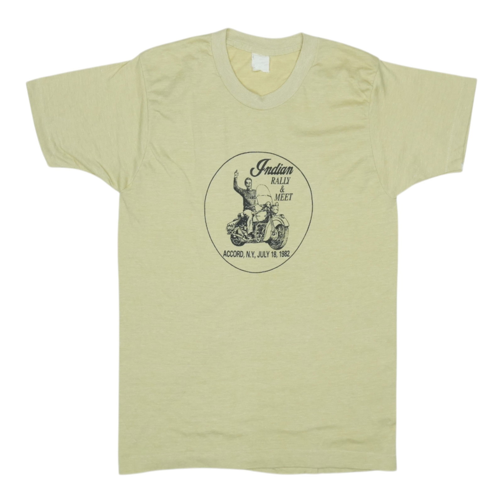 Shirt 1982 Indian Motorcycle Rally & Meet New York: Shirt 1982 Indian Motorcycle Rally & Meet New York This listing features Shirt 1982 Indian Motorcycle Rally & Meet New York. Item specifics are provided below. Item Specifics: Size: Large Tag Size: