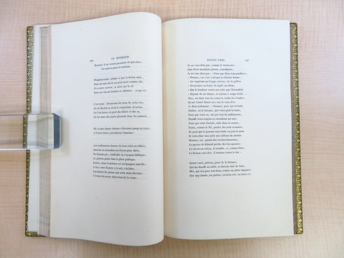 Edition 'Le myosotis: petits contes et petits vers' by Hegesippe Moreau First - 2