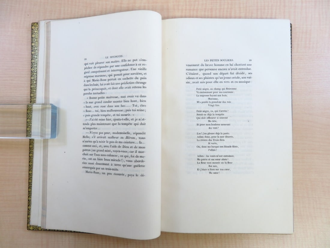 Edition 'Le myosotis: petits contes et petits vers' by Hegesippe Moreau First - 4