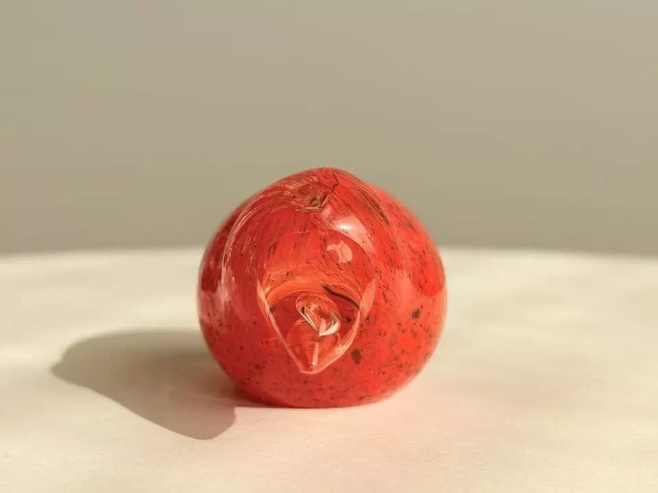 lengt - Art Kiwi Orange 2 Chi Frank Arabia Iittala Bird Height 3.5cm - width 7.3cm - 5