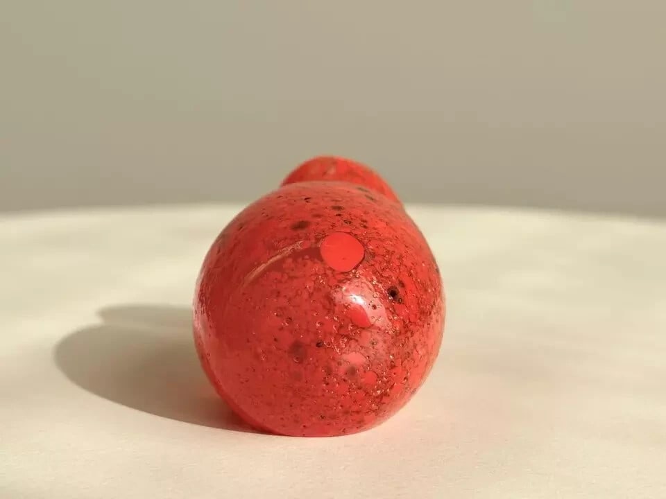 lengt - Art Kiwi Orange 2 Chi Frank Arabia Iittala Bird Height 3.5cm - width 7.3cm - 6