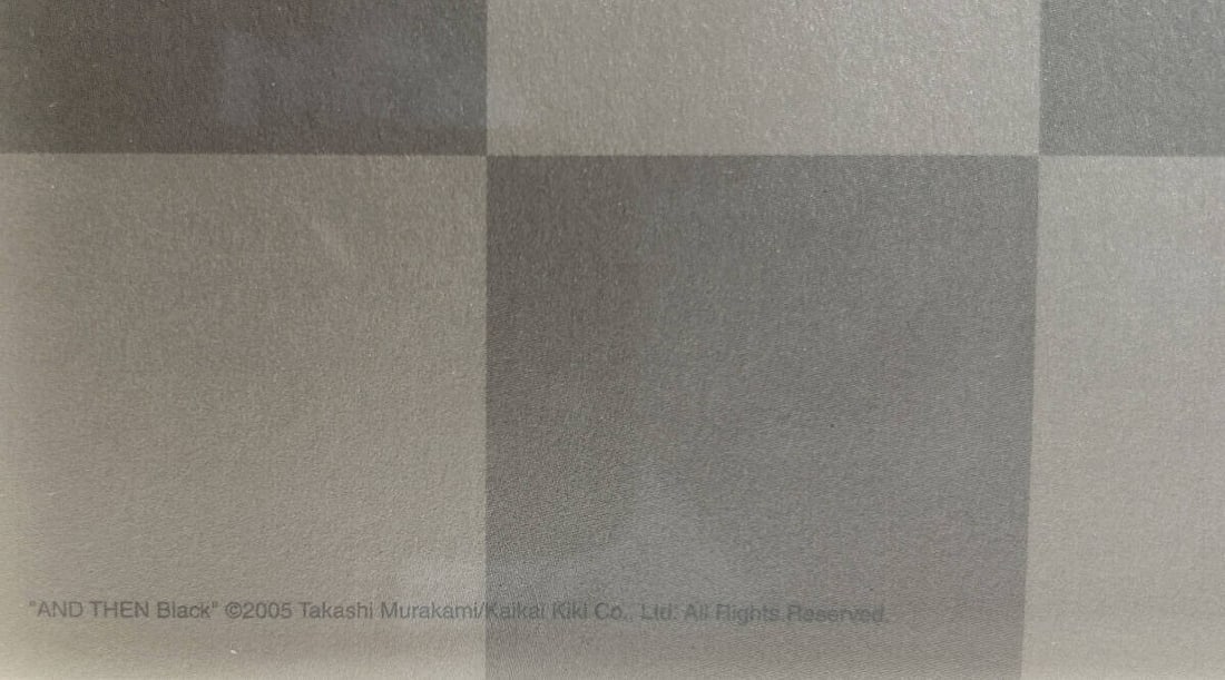 framed Takashi Murakami "AND THEN Black" ed300 signed poster - 7