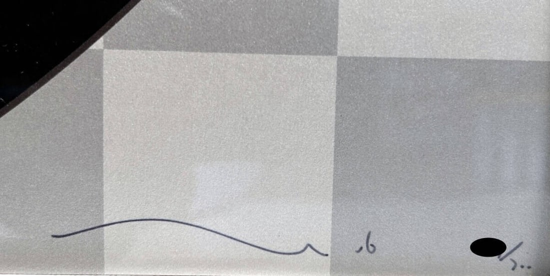 framed Takashi Murakami "AND THEN Black" ed300 signed poster - 8