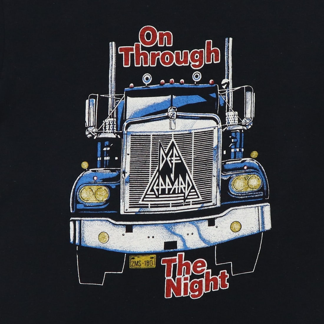 Shirt 1980 Def Leppard On Through The Night - 4