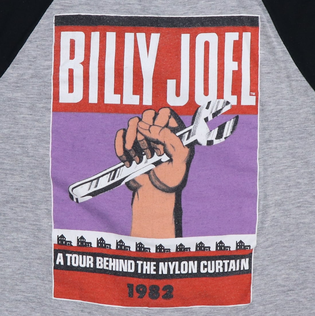 Shirt 1982 Billy Joel Behind Tour Jersey - 6