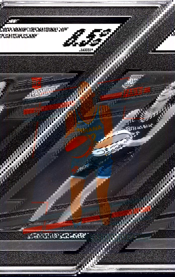 Card Caitlin Clark 2024 Panini The National VIP #RC9 SGC 8.5 (1 of 2)