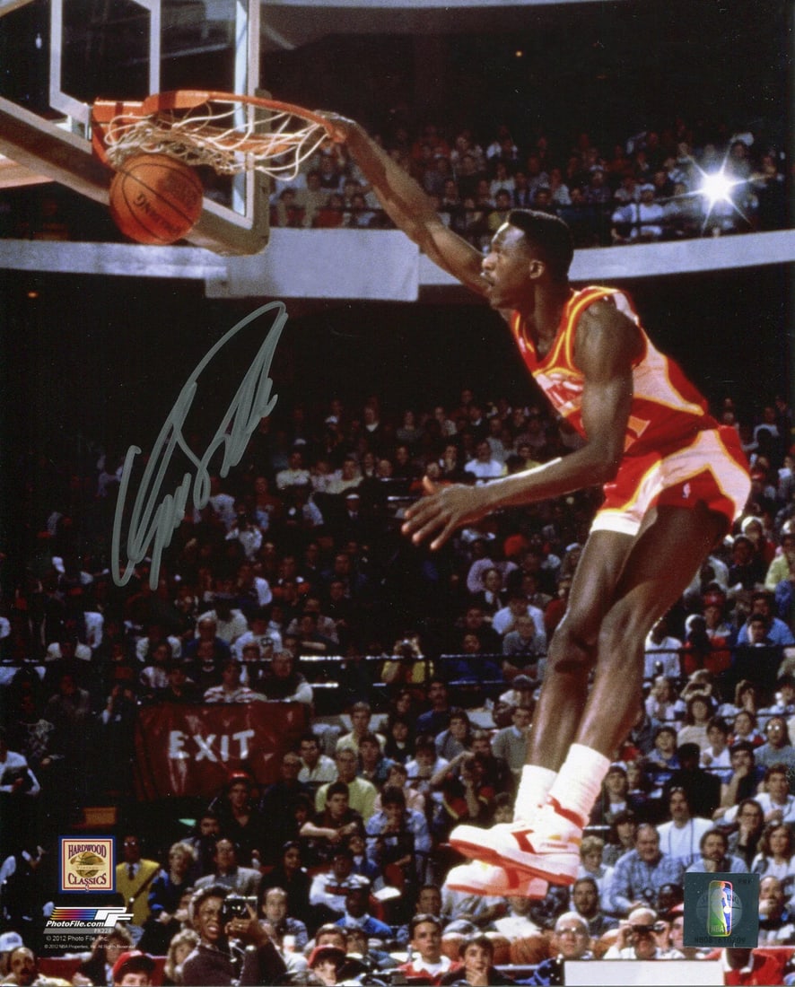 Photo Dominique Wilkins Autographed 8x10 (1 of 1)