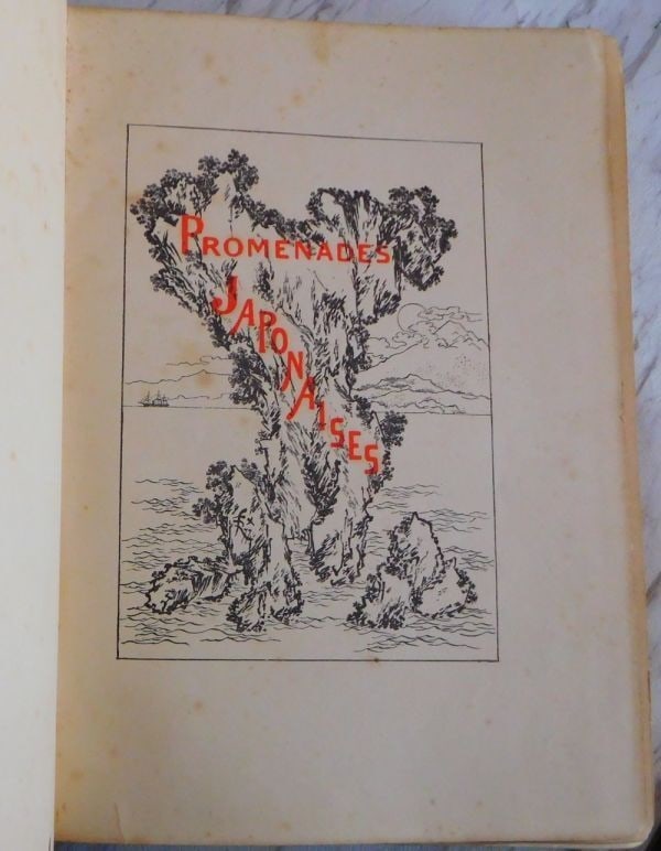 Vols 1878/ 1880 Promenades Japonaises Emile Guimet Felix Regamey Japan Travel 2 - 7