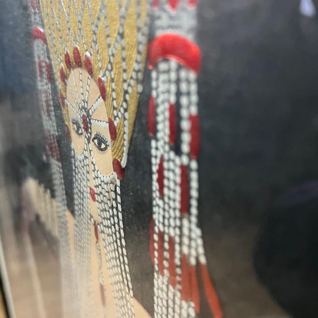 autographed and framed CXXXIV/ CL - ERTE "Attractive Woman" Silkscreen Edition - 3