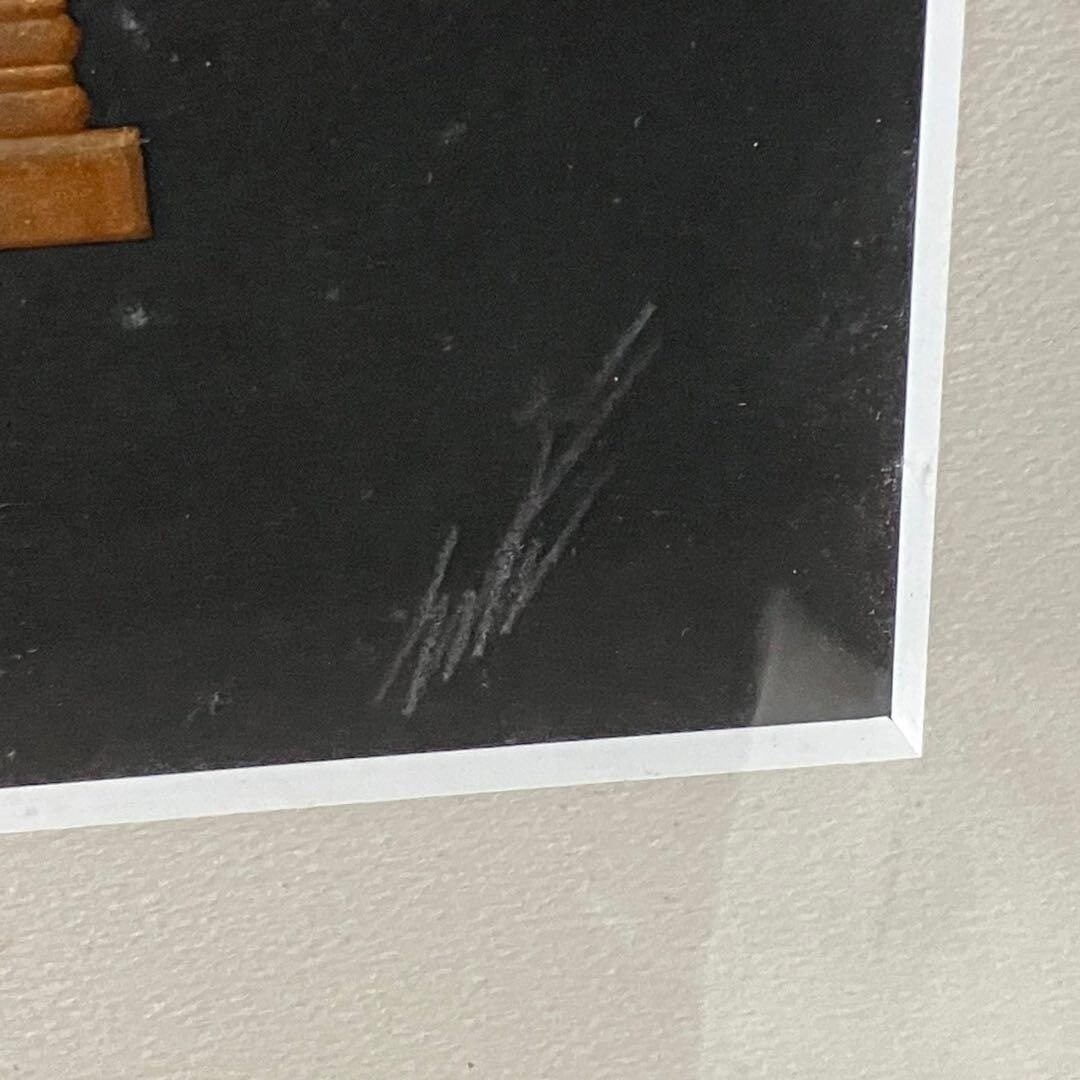 autographed and framed CXXXIV/ CL - ERTE "Attractive Woman" Silkscreen Edition - 5