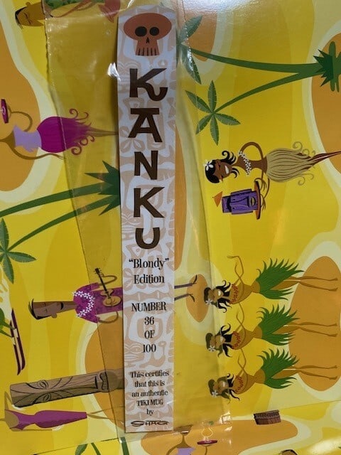 COA New! SHAG 2019 Tiki Mug Limited to 100 Kanku "Blondy" Edition 36/ 100 - 8