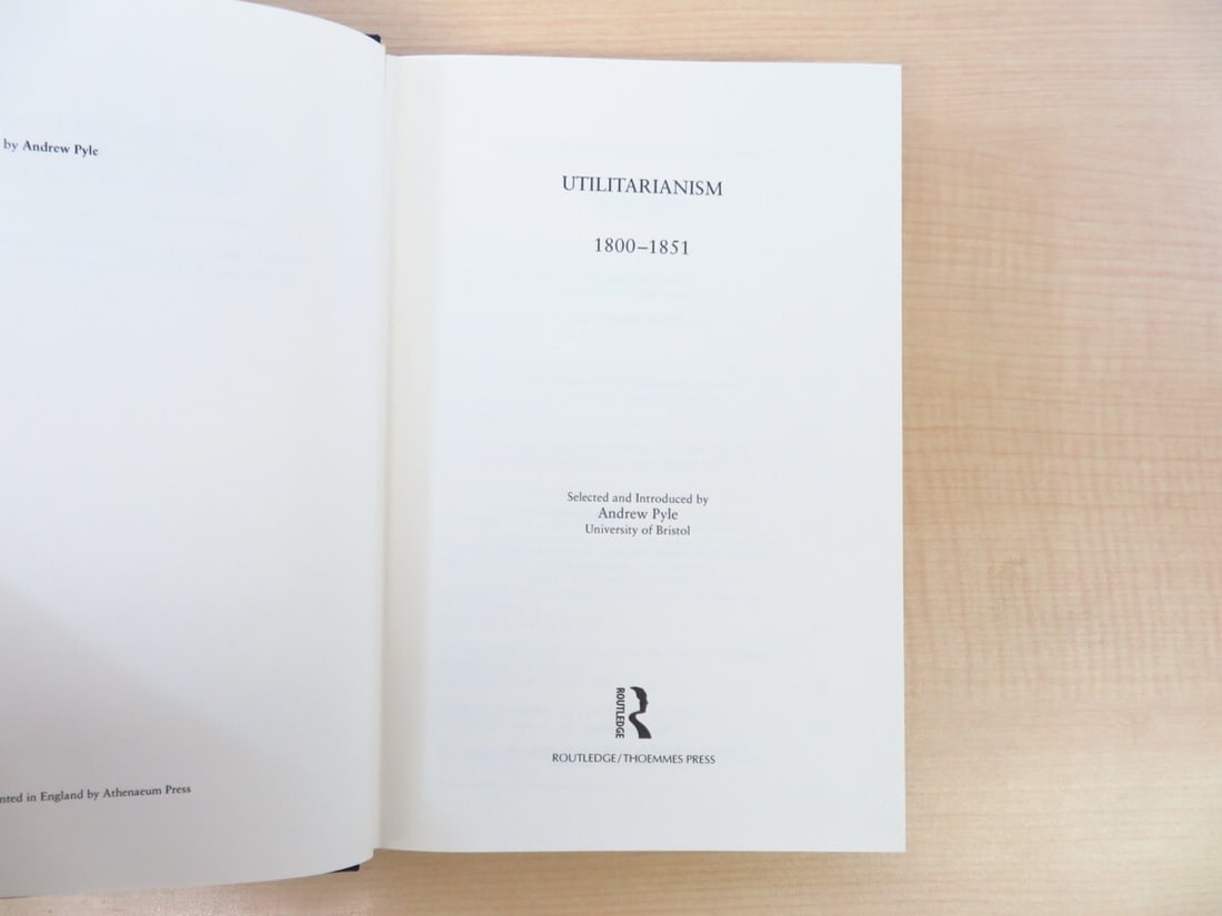 Series) Utilitarianism: Key Nineteenth-Century Journal Sources (The Wellesley - 5