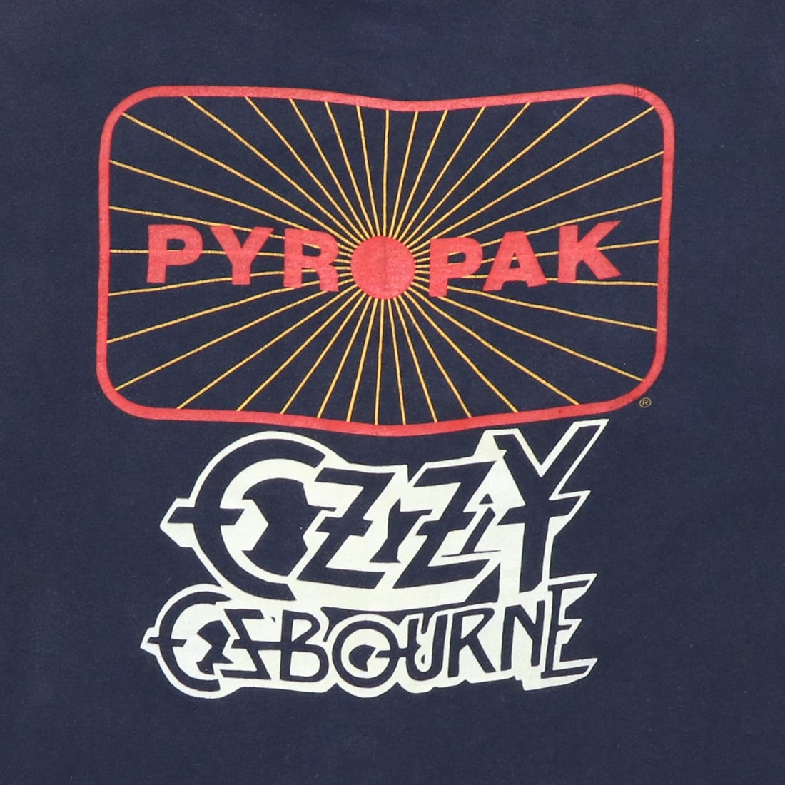 Shirt 1982 Ozzy Osbourne Best Sex Pyrotek Crew - 6