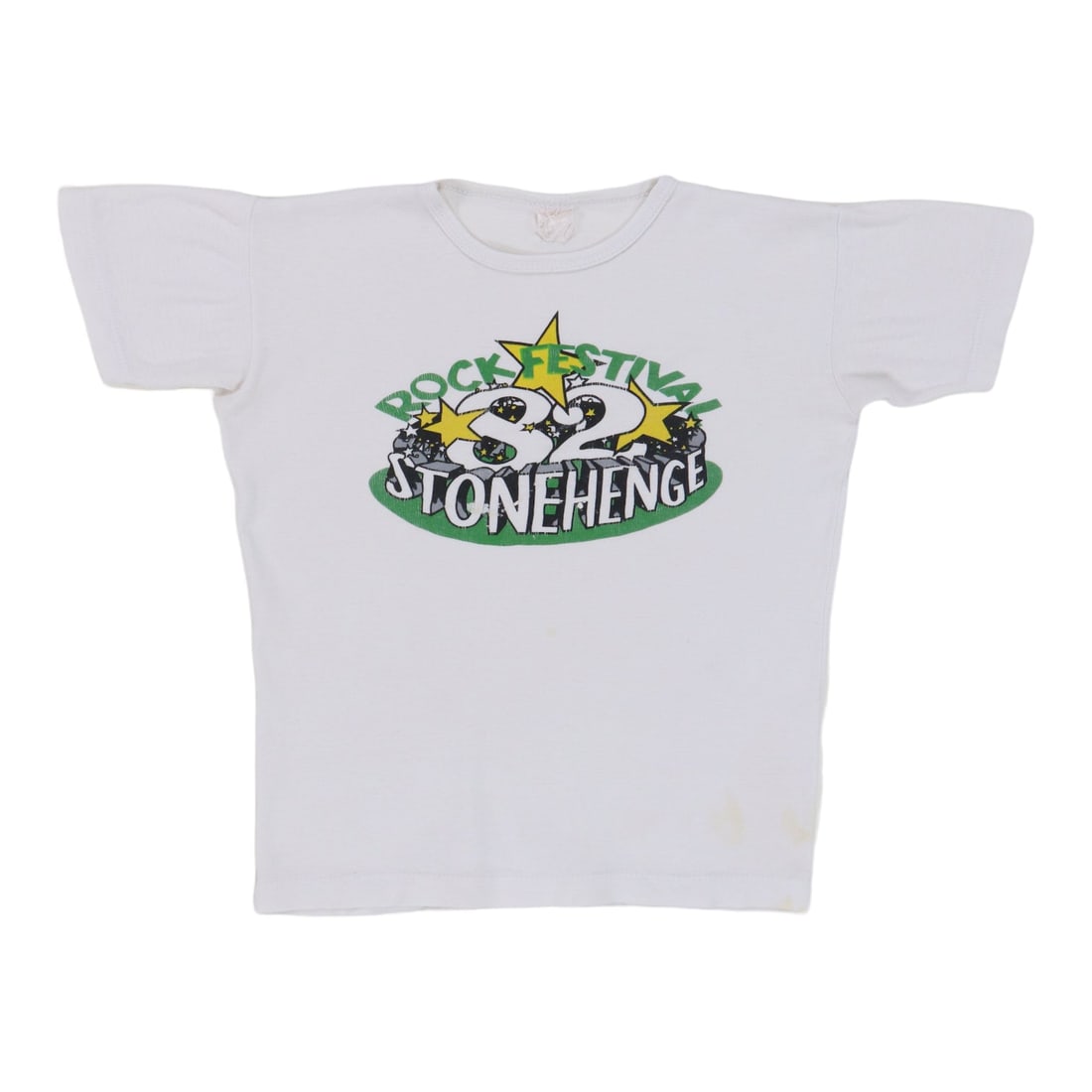 Shirt 1982 Stonehenge Rock Festival: Shirt 1982 Stonehenge Rock Festival This listing features Shirt 1982 Stonehenge Rock Festival. Item specifics are provided below. Item Specifics: Size: 19" Era: 1980s Color: White Material: 100% Cotto