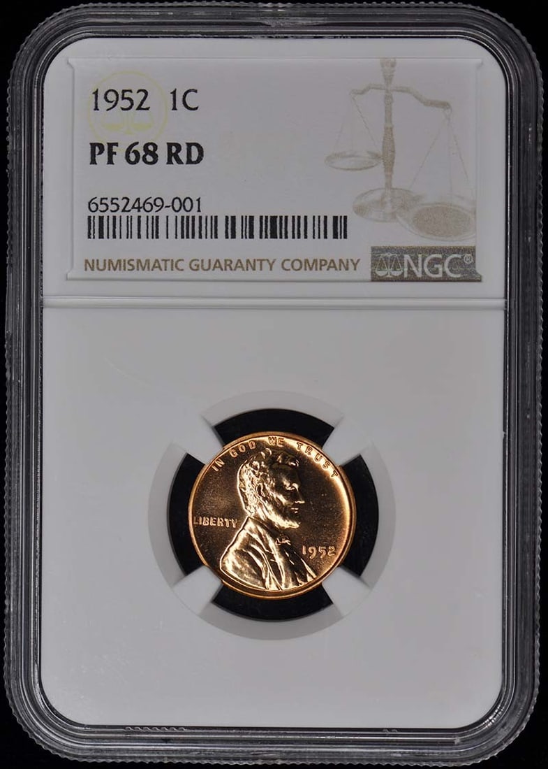 PR68RD 1952 Wheat Reverse Lincoln Cent (Proof) 1C NGC: PR68RD 1952 Wheat Reverse Lincoln Cent (Proof) 1C NGC This listing features PR68RD 1952 Wheat Reverse Lincoln Cent (Proof) 1C NGC. Item specifics are provided below. Item Specifics: Certification: