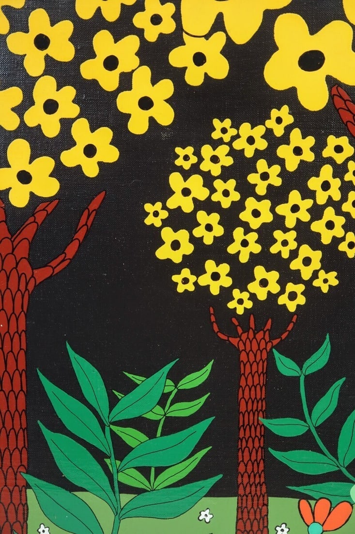 Framed Paolo Della Valle (Italy) Original Painting Oil on Canvas Signed - 7