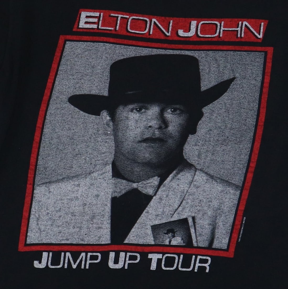 Shirt 1982 Elton John Jump Up Tour - 3