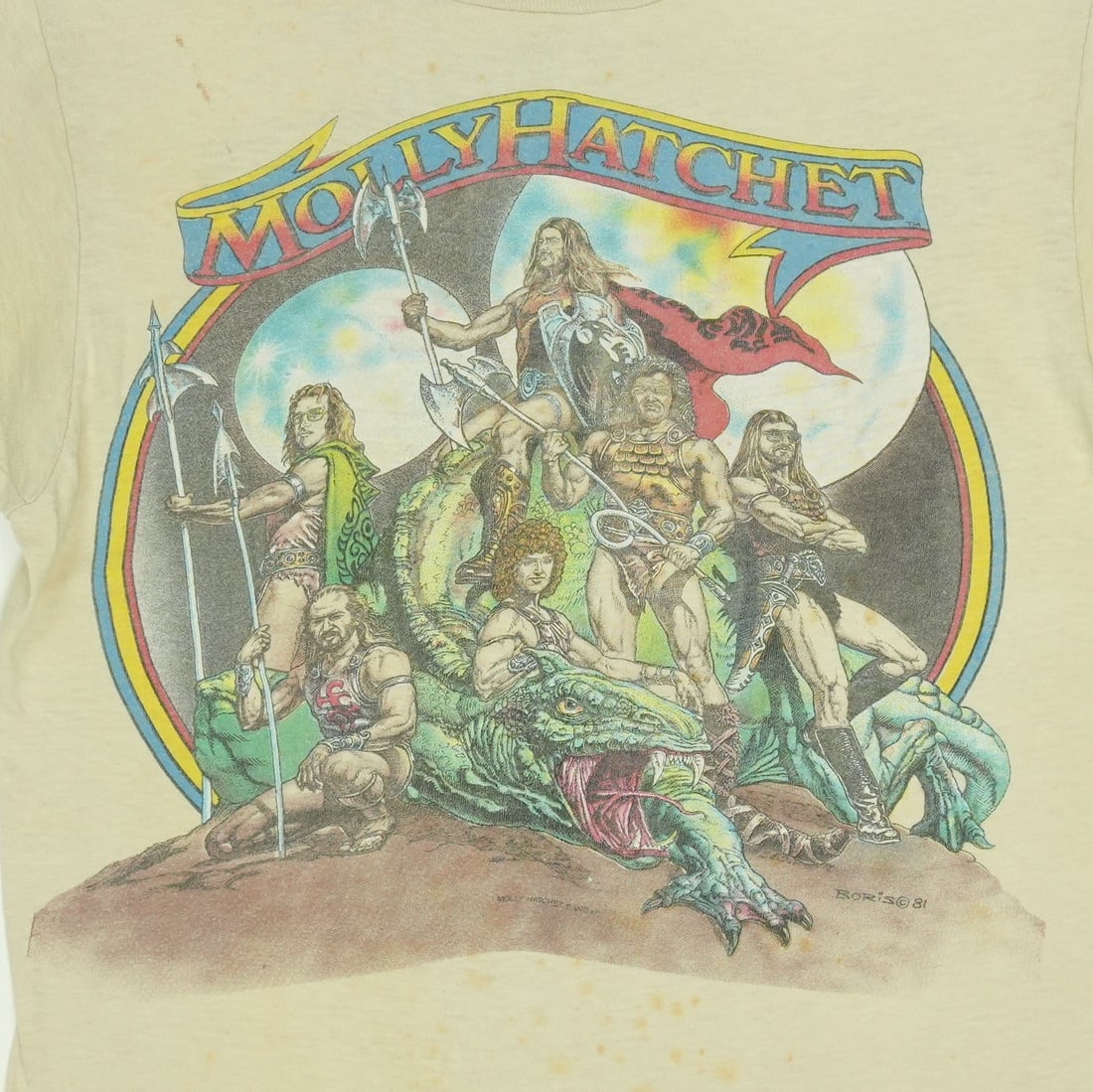 Shirt 1982 Molly Hatchet Take No Prisoners Tour - 3