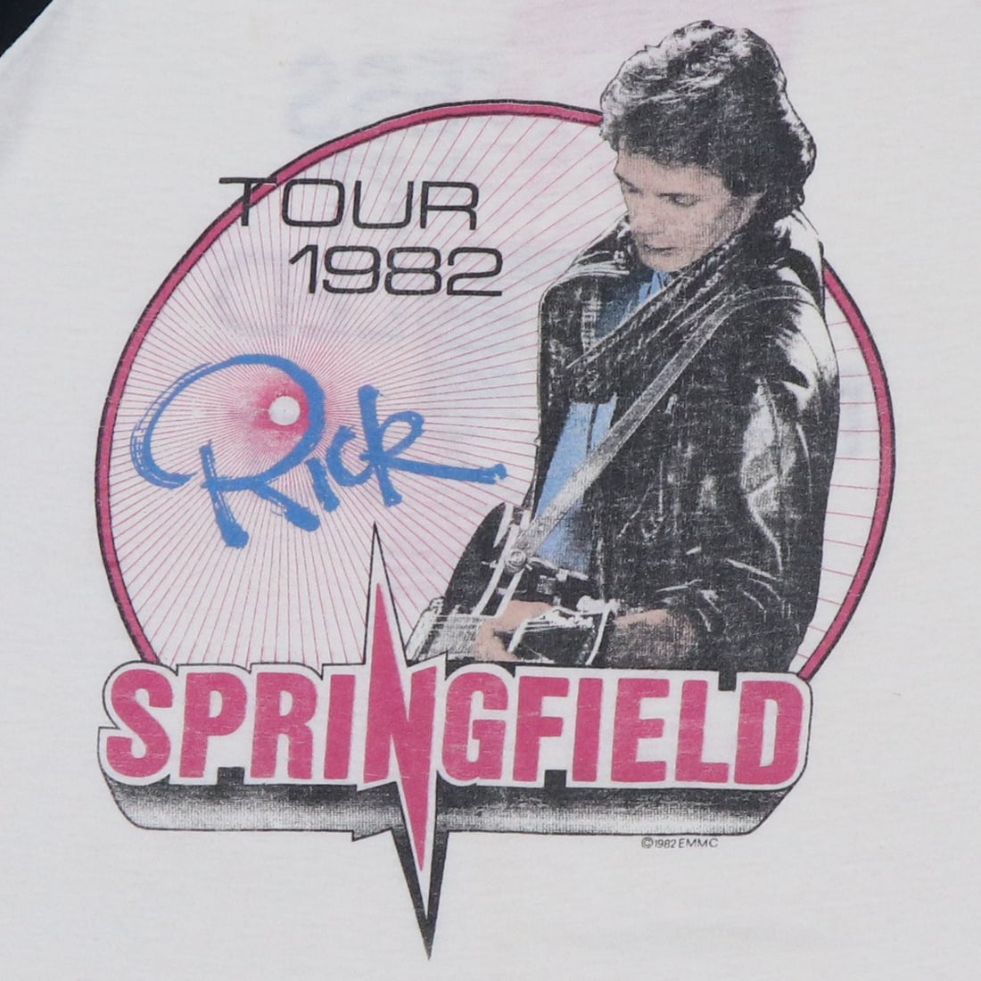 Shirt 1982 Rick Springfield Tour Jersey - 3
