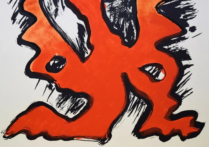 E.D. Man Ray "Modern Myth" Lithograph Edition Signed Framed Limited Edition - 6