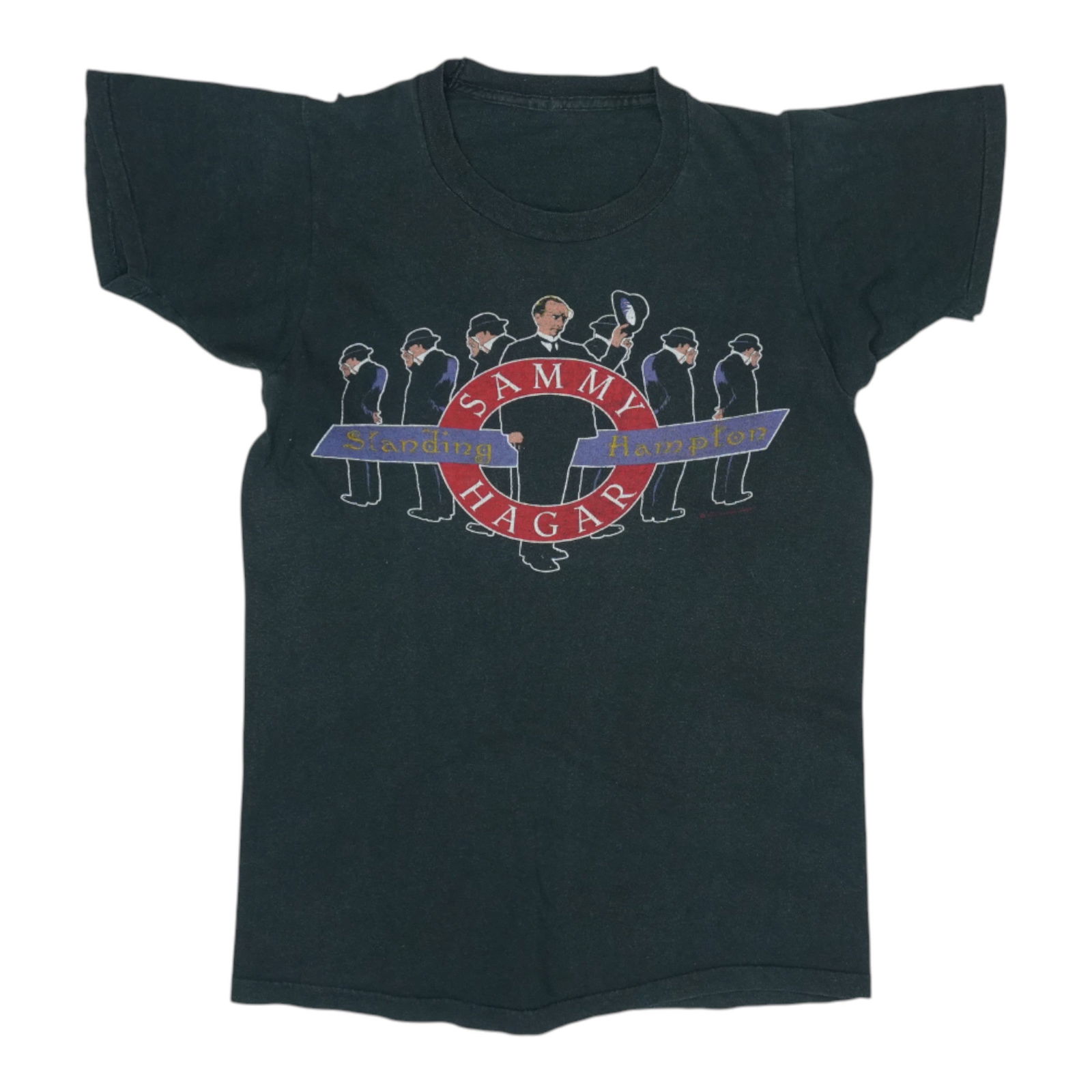 Shirt 1982 Sammy Hagar Standing Hampton Tour (1 of 4)