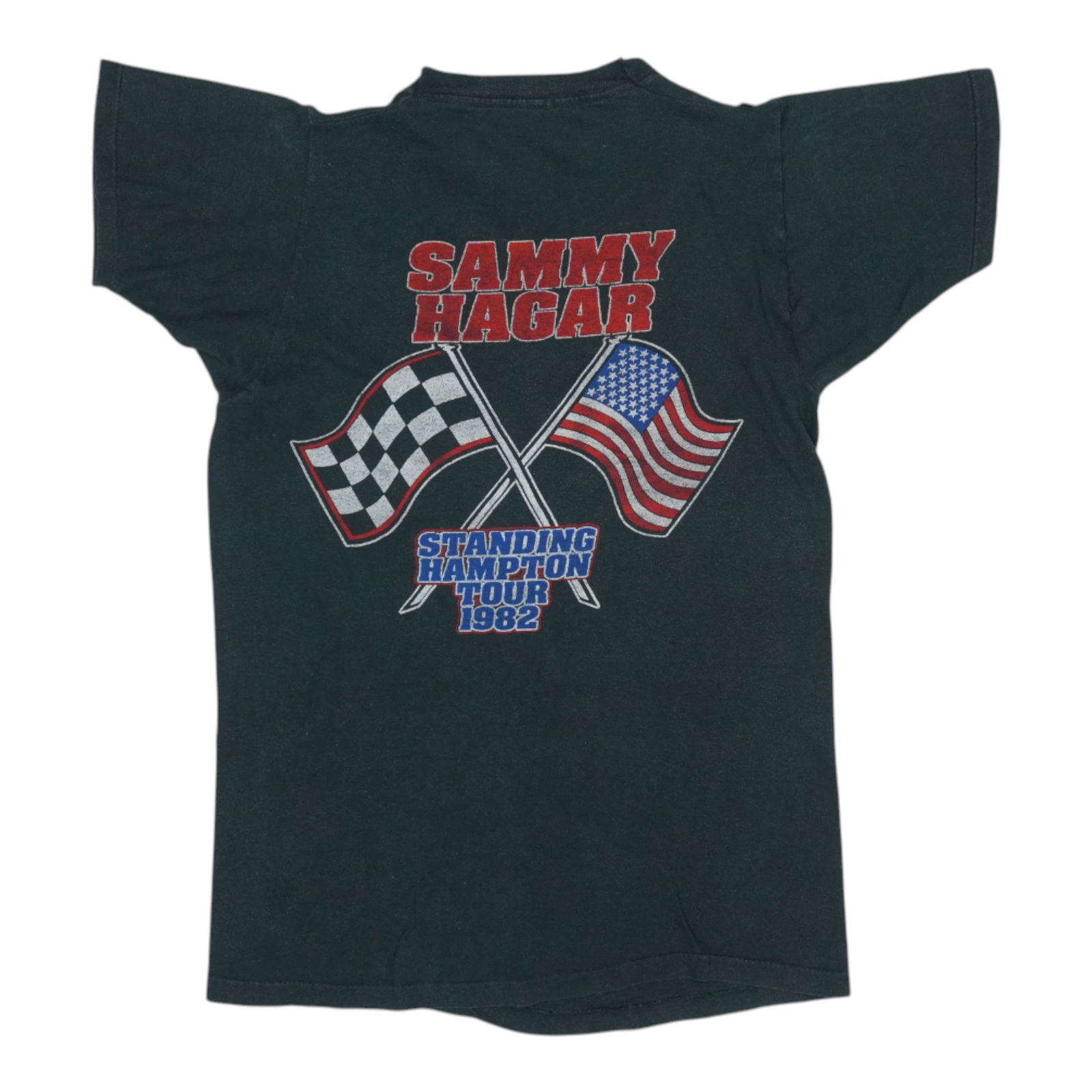 Shirt 1982 Sammy Hagar Standing Hampton Tour - 2