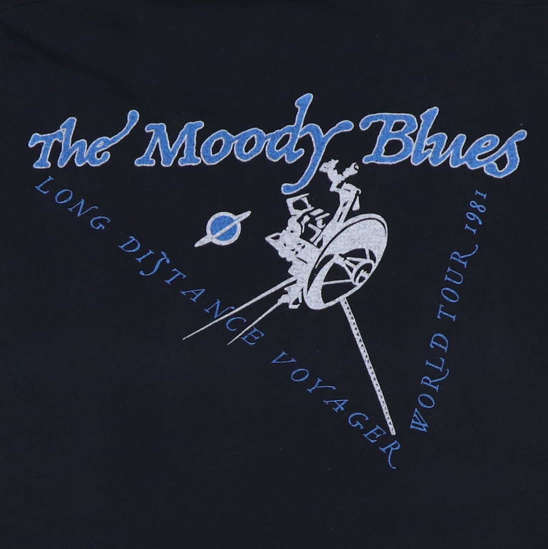 Shirt 1981 Moody Blues Long Distance Voyager Tour - 5