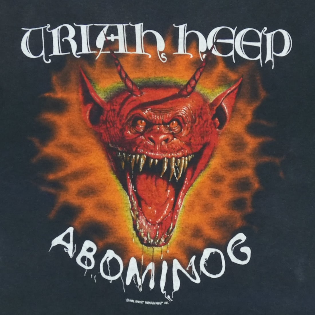 Shirt 1982 Uriah Heep Abominog Tour - 3