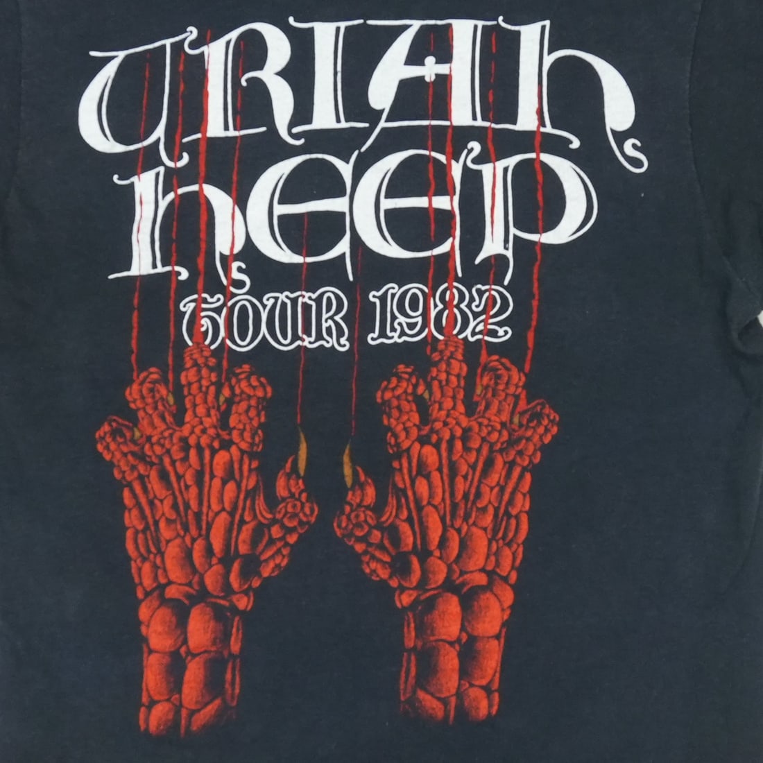 Shirt 1982 Uriah Heep Abominog Tour - 7