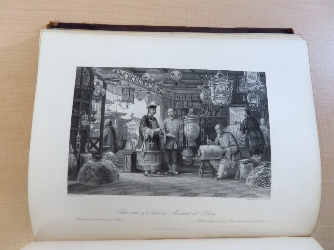 Views China Thomas Allom 1843 First Edition Complete 124 Plates Architecture - 4