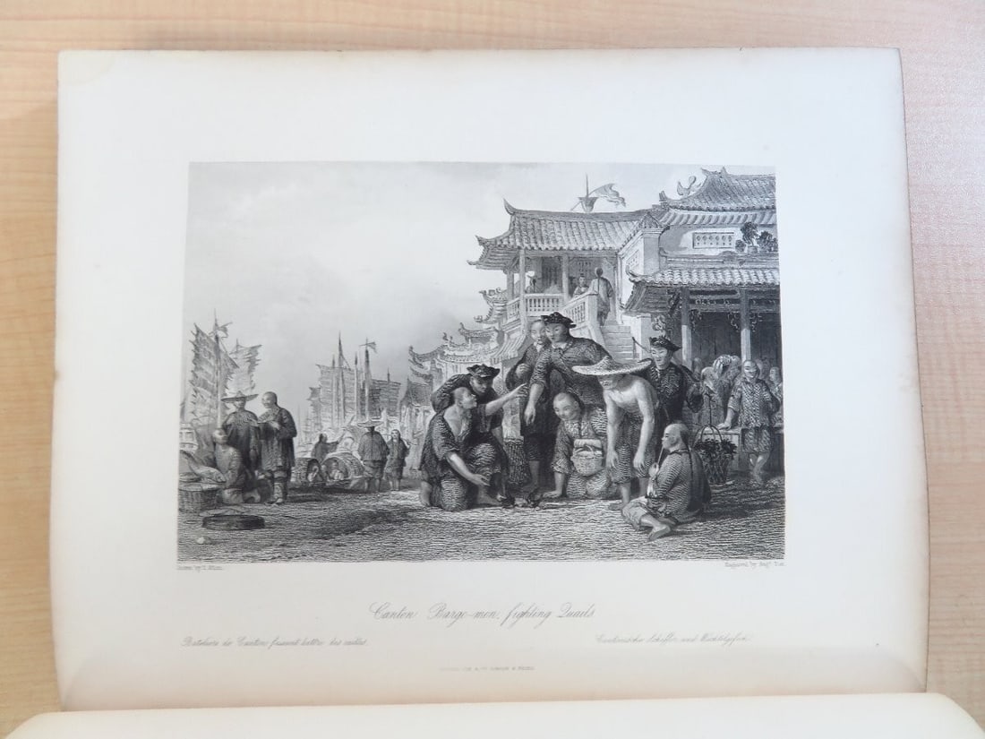 Views China Thomas Allom 1843 First Edition Complete 124 Plates Architecture - 9